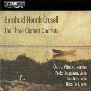 Album Crusell: Clarinet Quartets Nos. 1-3 from Osmo Vänskä