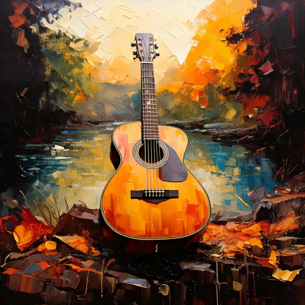 Reflective Guitar Space