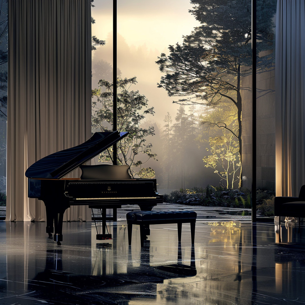 Pet Relaxation Piano Echoes