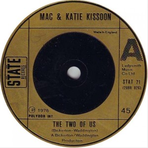 The Two of Us dari Mac & Katie Kissoon