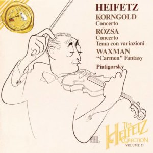 ดาวน์โหลดและฟังเพลง "Carmen Fantasie", by Franz Waxman, based on themes from an opera by Georges Bizet พร้อมเนื้อเพลงจาก Jascha Heifetz