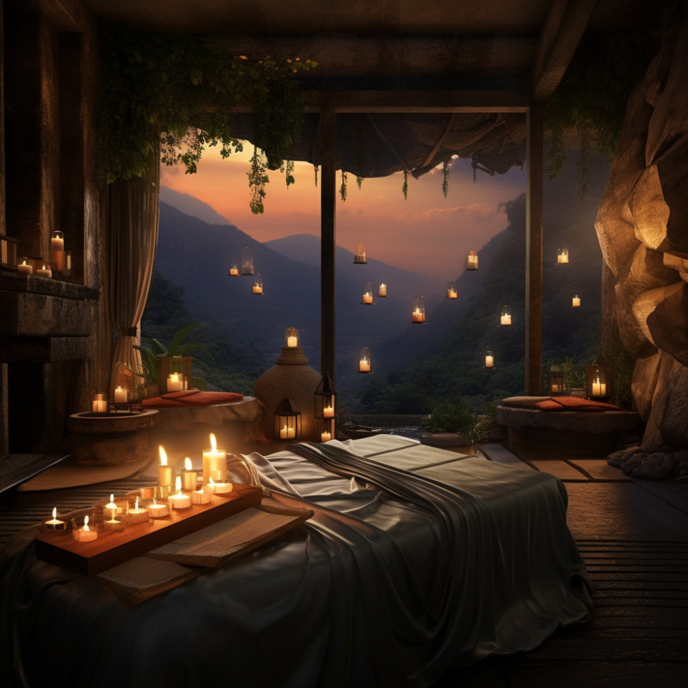 Massage by Firelight