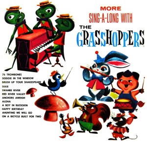 收聽The Grasshoppers的Ahunting We Will Go歌詞歌曲