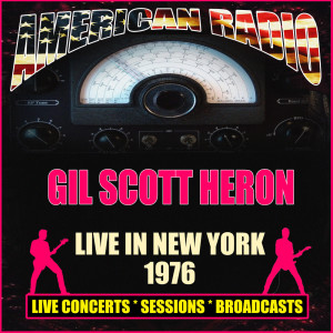 Album Live in New York 1976 from Gil Scott Heron
