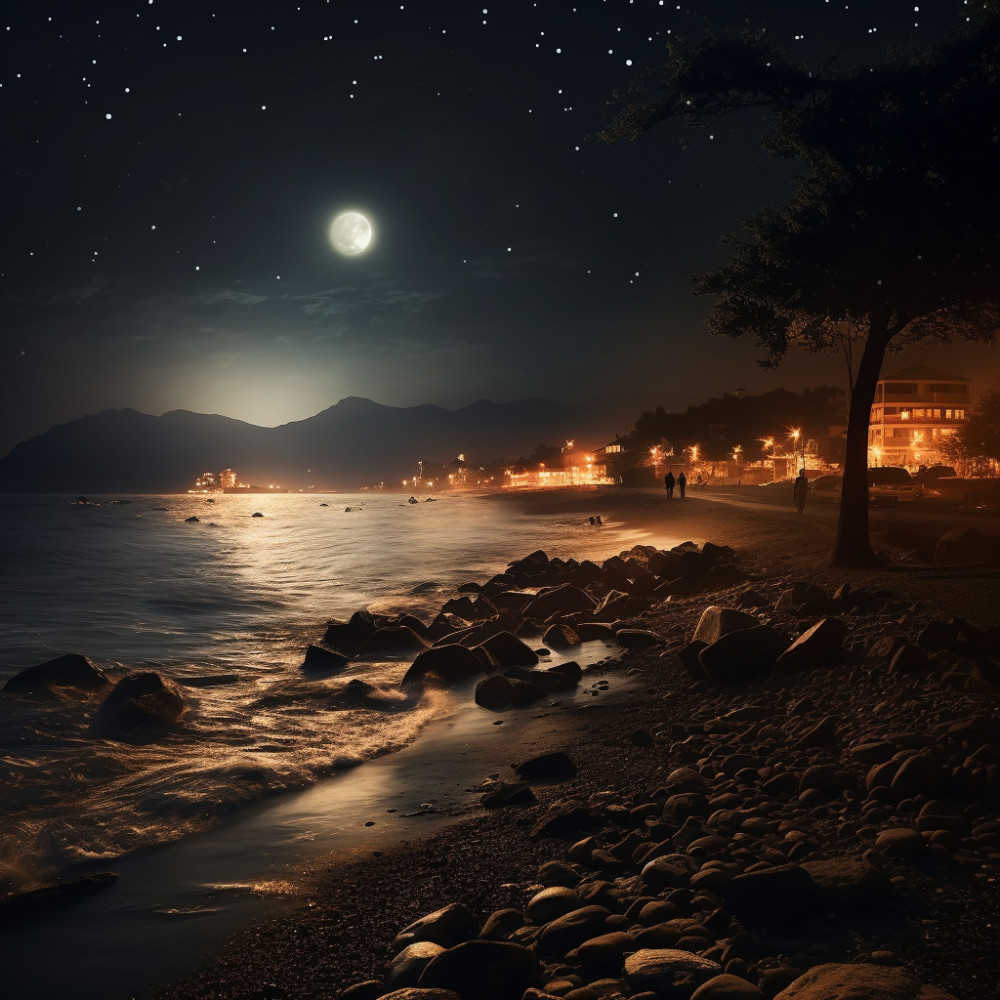 Sleep's Ocean in Gentle Waves
