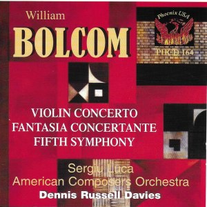 American Composers Orchestra的專輯Bolcom: Violin Concerto, Fantasia concertante, & Symphony No. 5