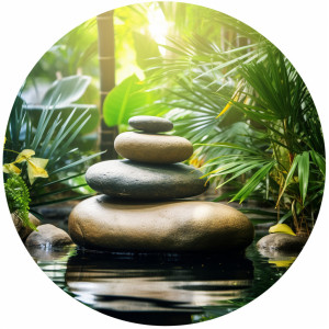 Yoga Music Playlist的专辑River's Yoga Serenity: Music for Waterfalls