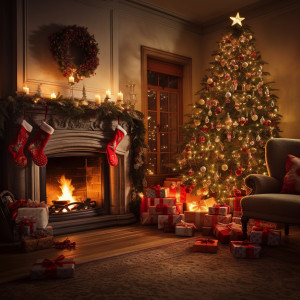 Christmas Music by the Fireplace dari White Christmas All-Stars