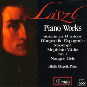 อัลบัม Liszt: Piano Sonata / Rhapsodie Espagnole / Mephisto Waltz No. 1 ศิลปิน Ethella Chuprik