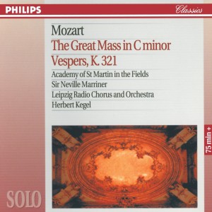 Mozart: The Great Mass in C Minor; Vesper K.321