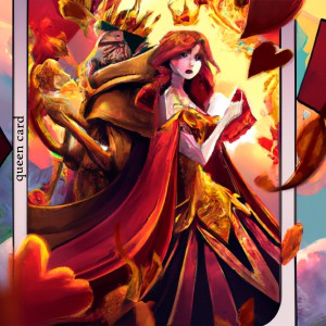 ดาวน์โหลดและฟังเพลง Queen Card พร้อมเนื้อเพลงจาก Kidgvbo