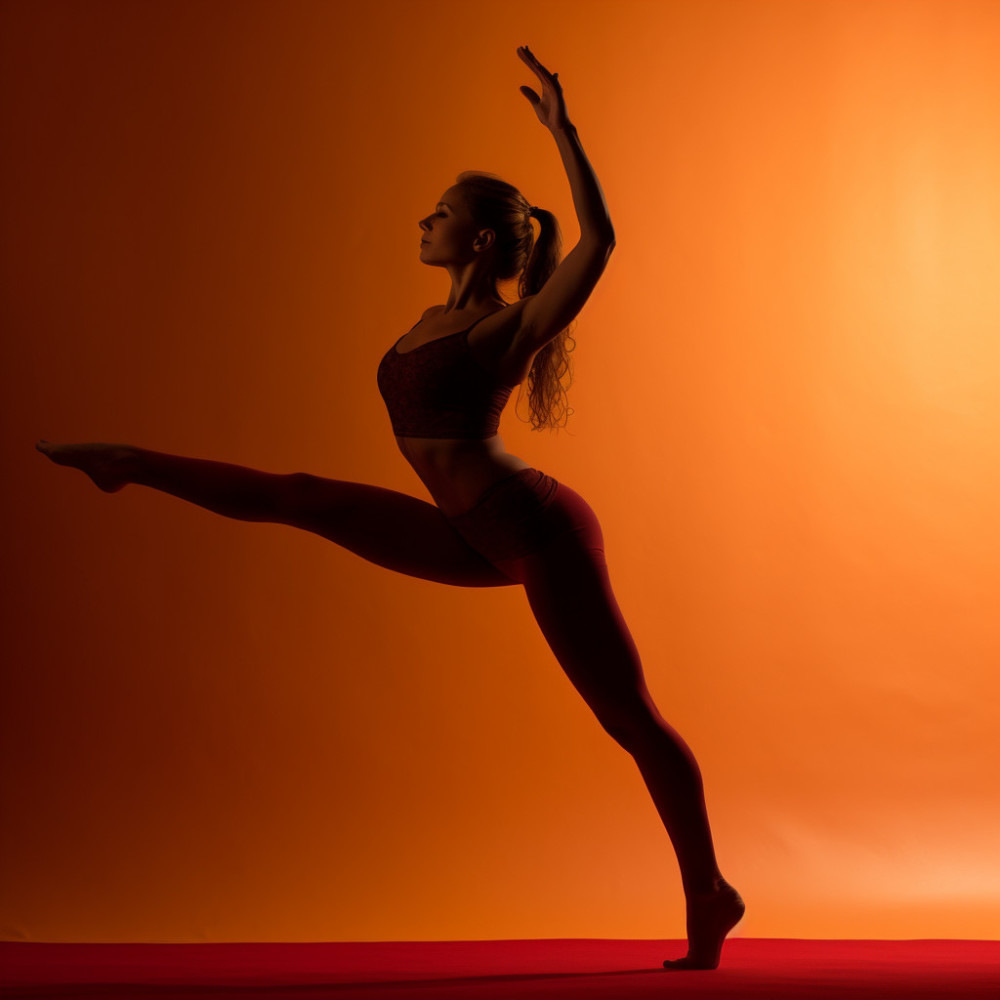 Zen De La Luz Del Fuego En El Yoga