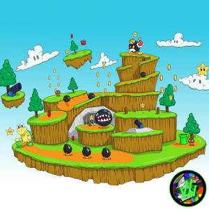 ดาวน์โหลดและฟังเพลง Super Mario 64 Main Theme (Remix) พร้อมเนื้อเพลงจาก Vector U