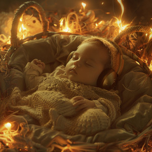Celestial Flames Fire Sounds的專輯Baby Sleep Flames: Fire Lullabies