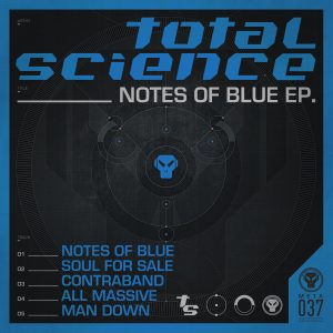 Album Notes of Blue EP from Total Science