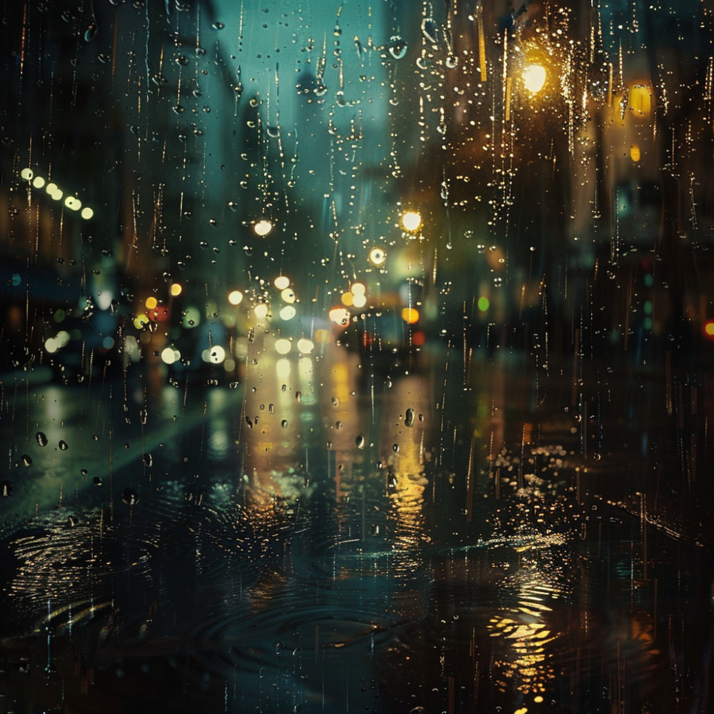 Quiet Binaural Rain for Deep Focus