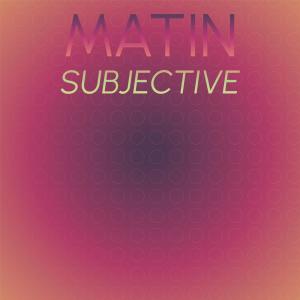 Album Matin Subjective from Various