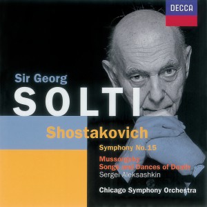 Sergei Aleksashkin的專輯Shostakovich::Symphony No.15 /Mussorgsky: Songs & Dances of Death etc.