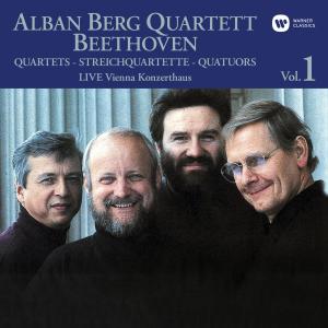 อัลบัม Beethoven: Complete String Quartets, Vol. 1 (Live at Vienna Konzerthaus, 1989) ศิลปิน Alban Berg Quartet