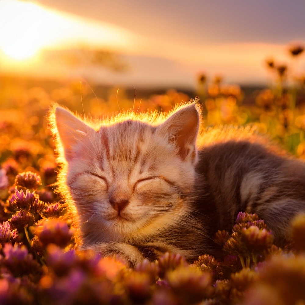 Descanso Armonioso De Gato