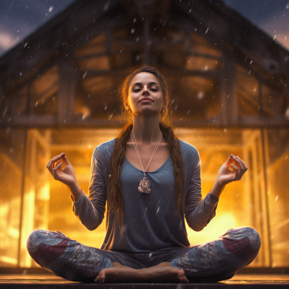 Raindrop's Inner Peaceful Asanas