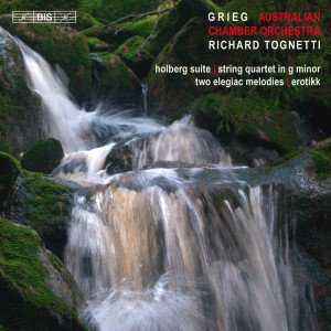 Album Grieg: holberg suite - string quartet in g minor - 2 elegiac melodies - erotikk from Richard Tognetti