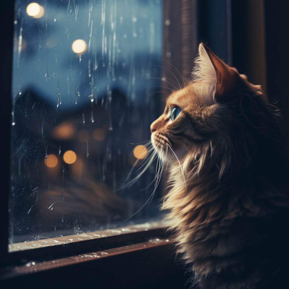 Música De Gotas De Lluvia Melódica Para Gatos