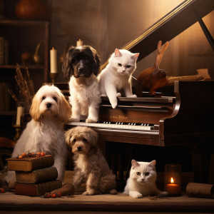 อัลบัม Piano Companions: Pets Calming Tune ศิลปิน Piano and Rain