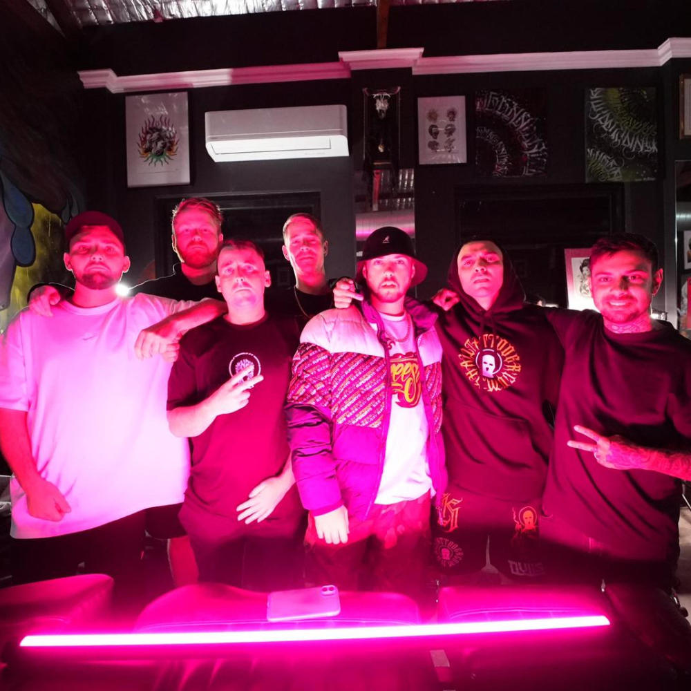 the born degenerates (AT THE BOTTOM) (feat. GREESY, DISTRACKT, COERCE & SPINZA) (Explicit)
