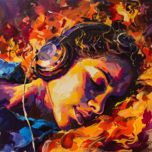 ดาวน์โหลดและฟังเพลง Ember's Nighttime Tune พร้อมเนื้อเพลงจาก Easy Sleep Music