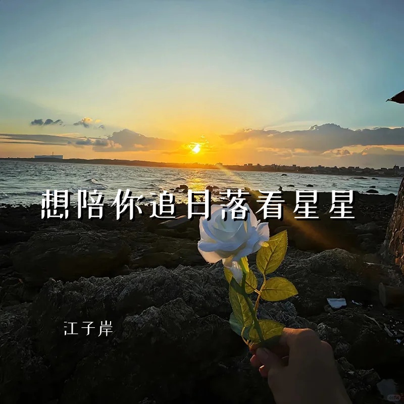 想陪你追日落看星星 (伴奏)