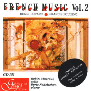 收聽Robin Clavreul的SONATE POUR VIOLONCELLE ET PIANO, FINALE歌詞歌曲