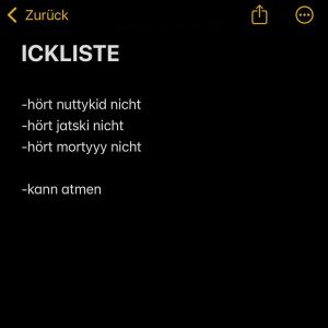 收聽Nuttykid的ICKLISTE (Explicit)歌詞歌曲