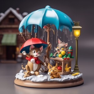 Album Playful Drizzle from Rain Meditations
