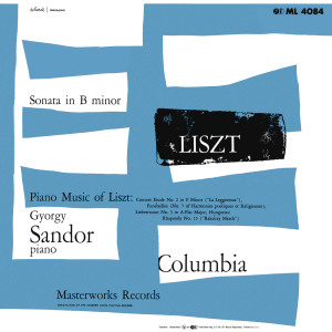 György Sándor的專輯Sándor Plays Liszt (Remastered)