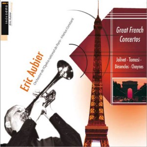 Album Grands concertos français (Jolivet, Tomasi, Désenclos, Chaynes) oleh Eric Aubier
