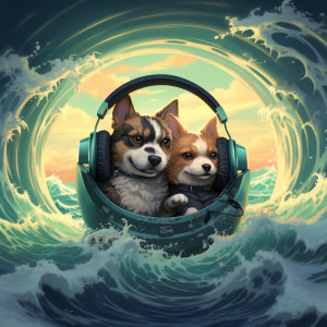 Cat Music Studio的專輯Ocean Calm: Pets Soothing Tunes