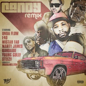 Candy (Remix) [feat. E-40, Mistah F.A.B., Marty James, Band-Aide, Young Gully & Steeezy] (Explicit)