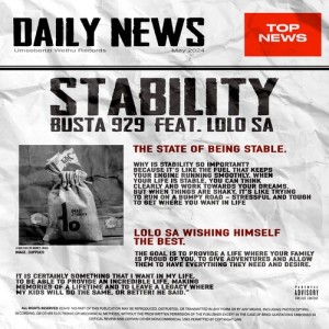 Album Stability (Explicit) from Busta 929