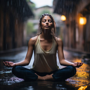 Yoga Drizzle: Binaural Rain Melodies