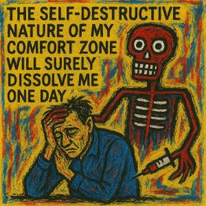 收聽baroque的The self destructive nature of my comfort zone will surely dissolve me one day歌詞歌曲