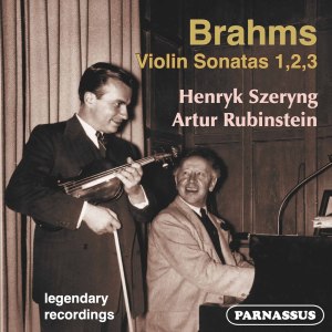亨裏克·謝林的專輯Szeryng and Rubinstein Play Brahms: The Three Violin Sonatas