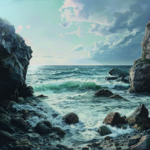 อัลบัม Binaural Ocean Pet Relaxation: Soothing Sea Sounds ศิลปิน Calming Music For Pets