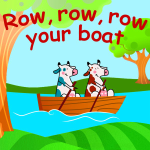 Dengarkan lagu Row, Row, Row Your Boat nyanyian Belle and the Nursery Rhymes Band dengan lirik