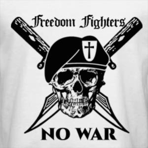 ดาวน์โหลดและฟังเพลง No War พร้อมเนื้อเพลงจาก Freedom Fighters