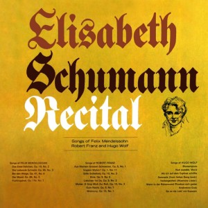 Elisabeth Schumann的专辑Recital