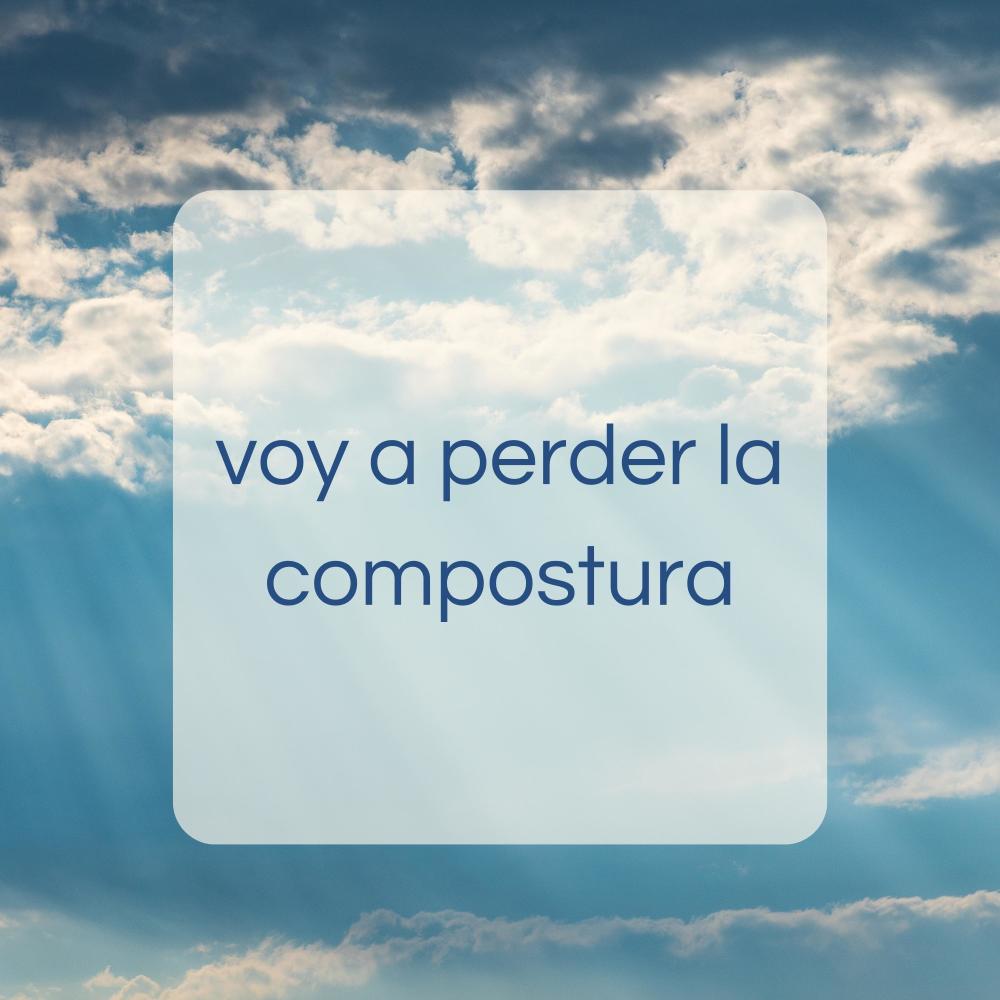 Voy a Perder la Compostura