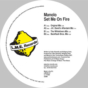 收聽Manolo的Set Me On Fire (Original Mix)歌詞歌曲