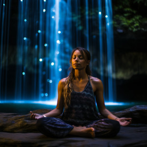 Binaural Healing的專輯Flowing Waters: Binaural Water Sounds for Deep Yoga Practice