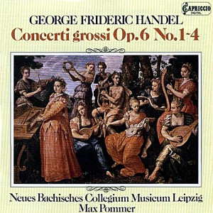 Max Pommer的專輯Handel: Concerti grossi, Op. 6, Nos. 1-4